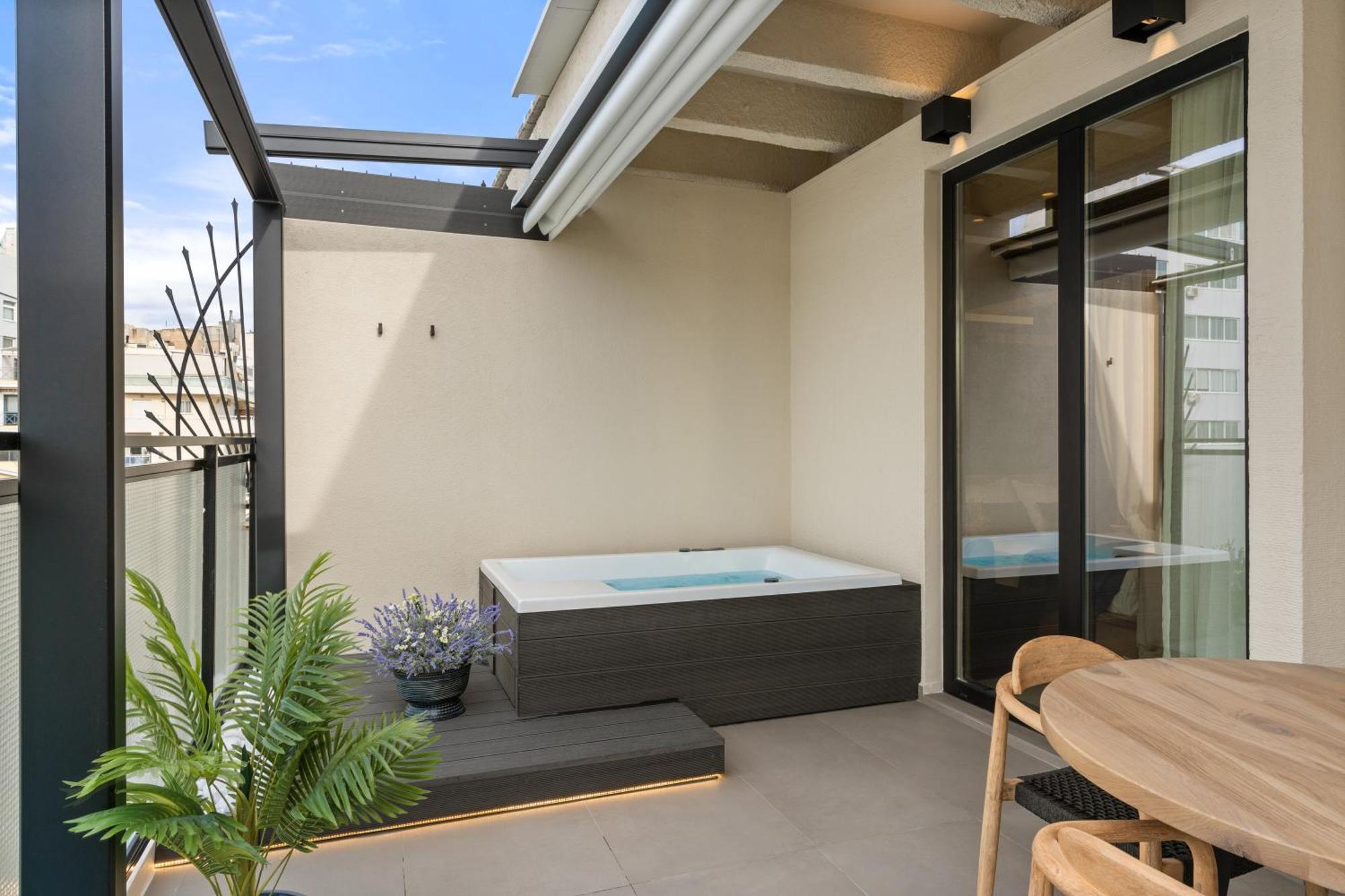 Acron 12 Penthouse Acropolis Suites เอเธนส์ ภายนอก รูปภาพ